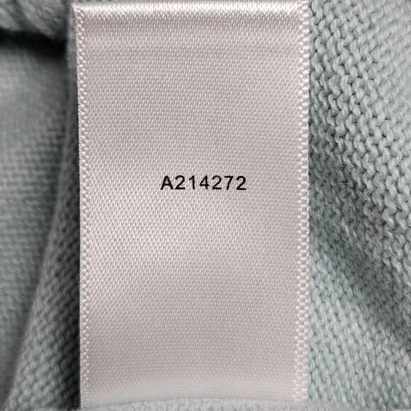 Liz Claiborne Light Blue Cotton Knit Sweater With Circle Design Womens Size 1X - Picture 9 of 11